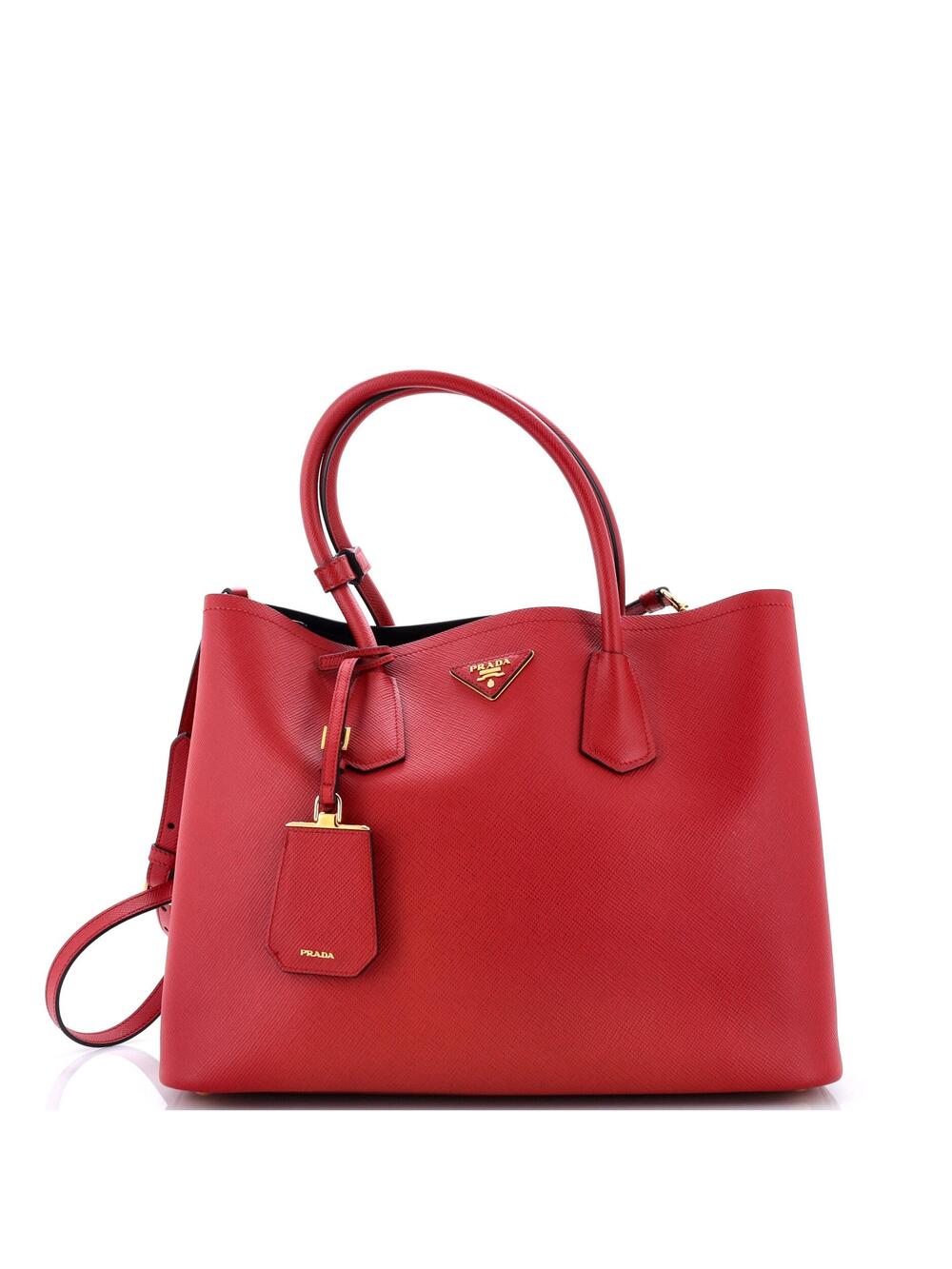 Prada Cuir Double Tote Saffiano Leather #366076P19B